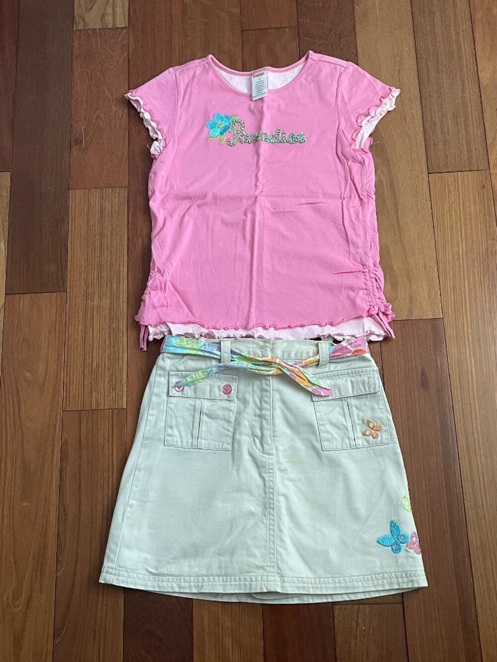 Gymboree Palm Springs top/skort set size 9